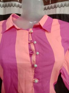 Cute Stripped Kurti😍❤️