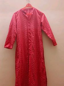 Elegant Red Kurta