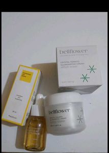 K BEAUTY SERUM AND CRYSTAL GLOW CREAM