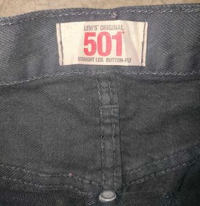 Vintage Levi&#39;s 501 Black Jeans - Button Fly