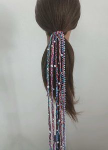 Braided Pearl Hair Tie