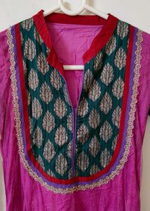 Pink Anarkali Suit