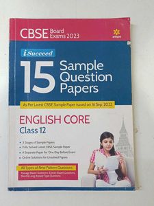 Arihant Sample Paper 12th Class