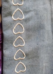 Cute Heart Jeans