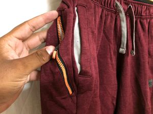 Maroon Pants