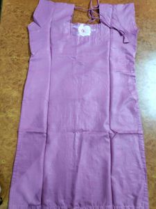 Square Neck Floral Thread Embroidery Kurta
