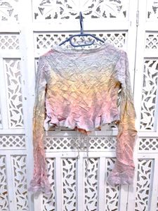 ✈️ Imported Tie-Dye Knit Cardigan D