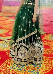 Gorgeous Green Lehenga Choli