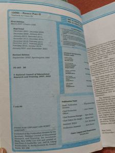 Physics Textbook Class XII Part I and  II