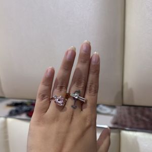 Giva Heart Gold Plated Silver Ring