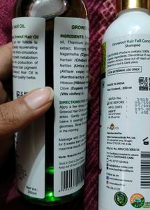 Indus Valley Growout Hair Oil &amp; Shampoo Set