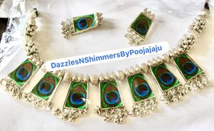 Peacock Jewellery Set