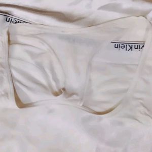 Calvin Klein White Bra