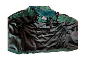 Burberry Green Hooded Puffer Jacket