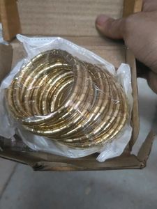 Gold Bangle Set - Indian Jewelry