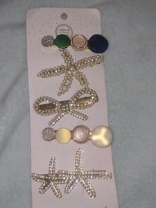 Korean Hair Clip Set
