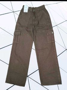 Brown Cargo Pants