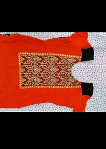 Pure Chiffon And Silk Suit Set For Women