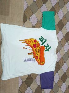 Color Block Korean Tee