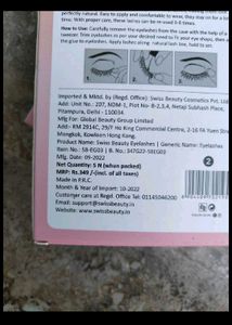 Combo Of Swiss Beauty Eye lashes