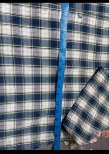 Checkered 💙Shirt