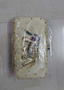 Clutch Embroidered Elephant Premium quality