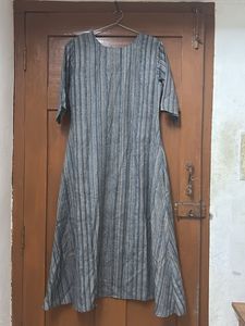Striped Midi Dress