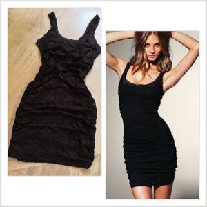 Little Black Dress with Ruching