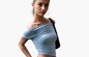 Chic Light Blue Top
