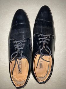 Classic Black Dress Shoes
