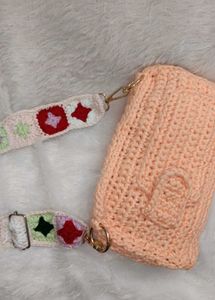 Crochet Mobile Sling Bag For Women And Girls 💫❤️