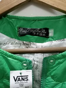 Light 💚Green Girls Padded Jacket💚