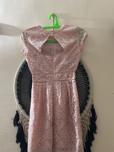 Pink Lace Dress
