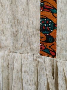 Khajuraho bamboo Silk Gown