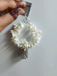 Floral Jhumka Earrings