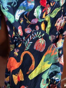 Colorful Print Mini Dress