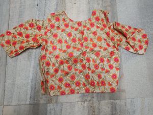 Cold Shoulder Blouse Top For Skirts
