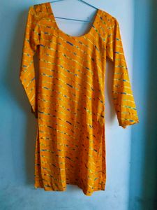 Elegant Mustard Kurta Set