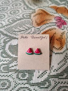 Watermelon Stud Earrings