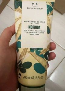 The Body Shop Moringa lotion