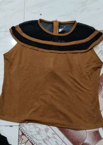 Modern Net Top For Girls