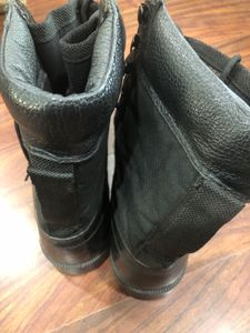 Black Combat Boots UK11