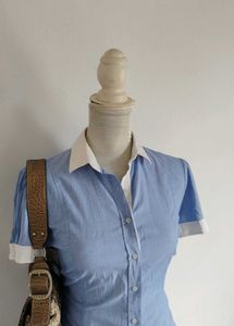 Zara Basic Office Siren Button Down