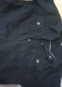 Black Button Down Jacket