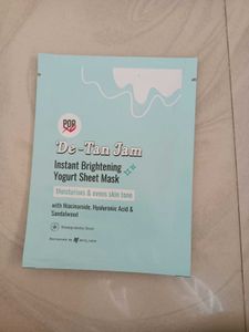 Pack Of 5 Popxo Sheet Mask 🎭