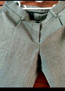 Classic Grey Textured Trouser