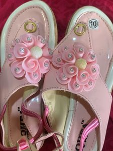 Sandal In Pink Colour