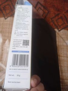 plum sunscreens  spf 50 rice water nicinamide new