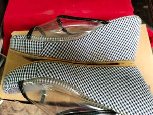 Chic Clear Strap Mules Used 2/3 Times
