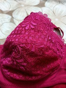 Soft Comfortable Net Cup Bra